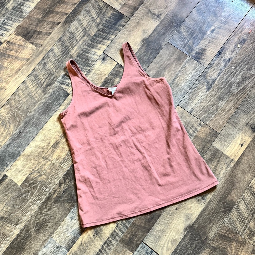 J. Jill Rust Pink Tank Top - Picture 1 of 4